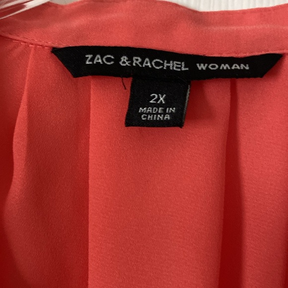 Zac and Rachel Coral Top - Picture 2 of 2